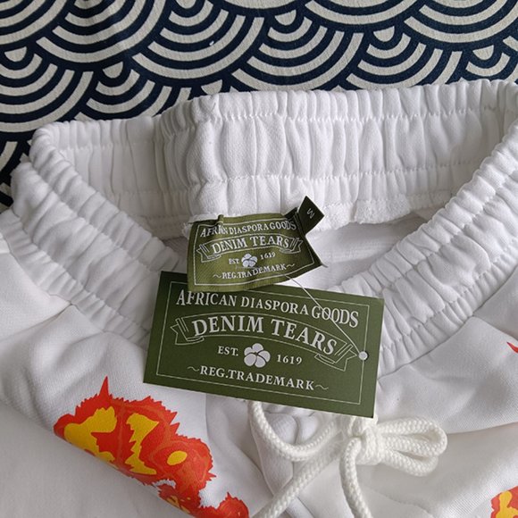 Denim Tears kapok shorts correct version foam printed shorts - Picture 5 of 5